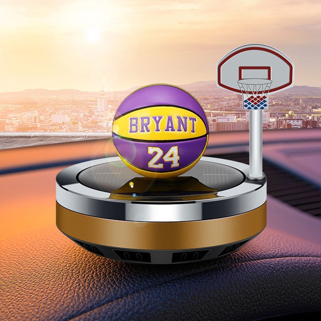 Purificateur d’air rotatif solaire en forme de Basketball pour voiture - الصورة 2
