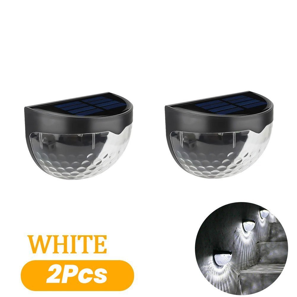 Pack 2 Lampes solaires pour clôture imperméable IP65 – مصابيح الإنارة الخارجية - الصورة 2
