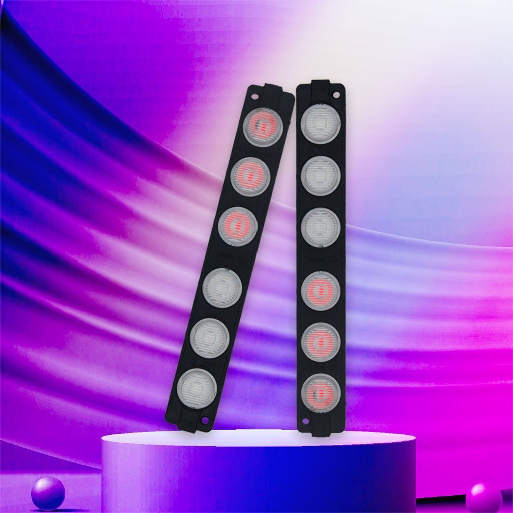 Feux stroboscopiques LED 12-24V 2 Couleur pour Véhicules 1Pcs – مصابيح إشارية ملونة - الصورة 5