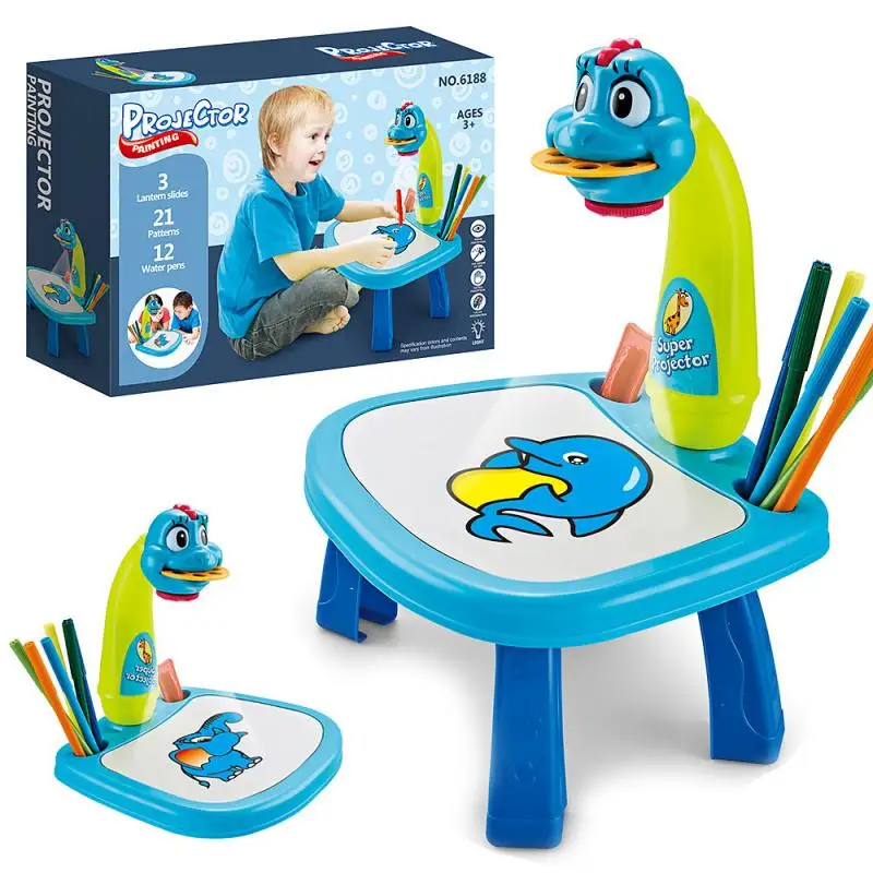 Projecteur à LED pour Enfant avec Table de Dessin Artistique - الصورة 5