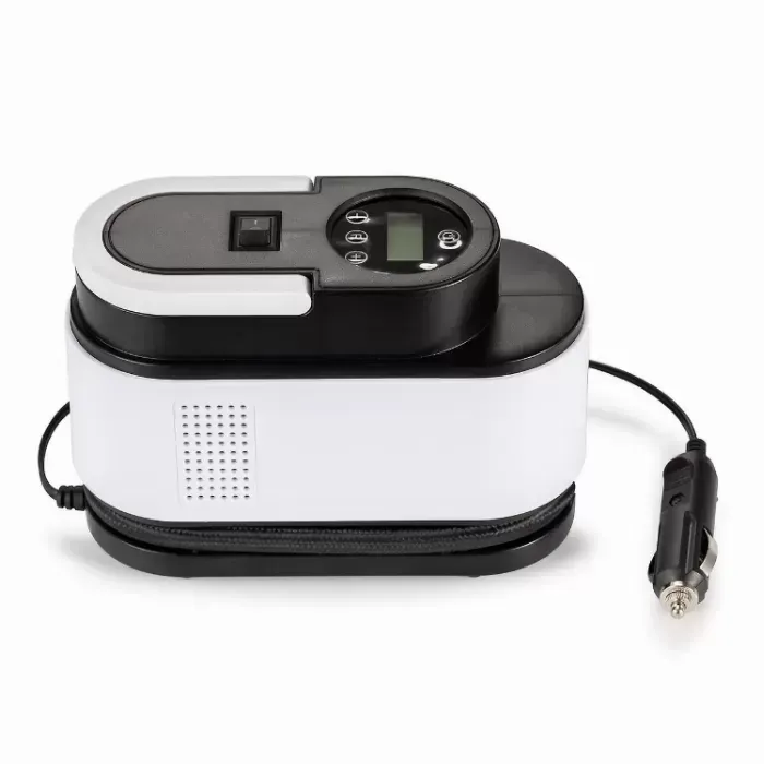 Compresseur d’Air Portable 12V 150 PSI Câble 2,8 m avec Éclairage LED – جهاز نفخ العجلات للسيارة - الصورة 4