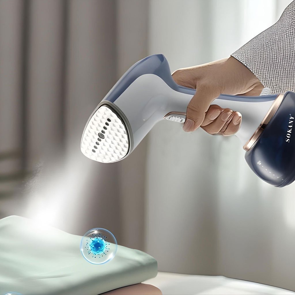 Défroisseur vapeur HALEY HY-326 1600 W chauffe rapide en 20 secondes portable et à main – مكواة ملابس محمولة - الصورة 6
