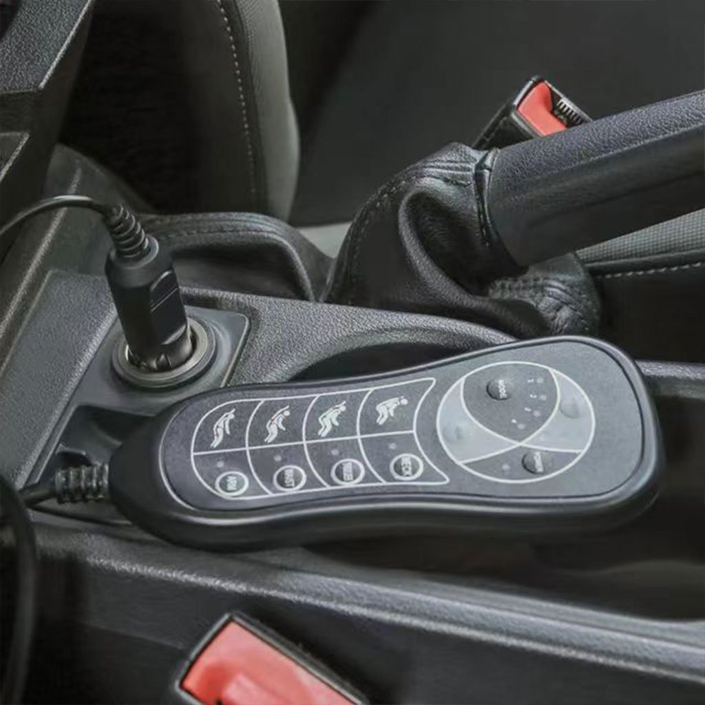 Siège De Massage Auto et Maison avec 5 Modes Vibrations et Coussin Memory Foam - الصورة 4