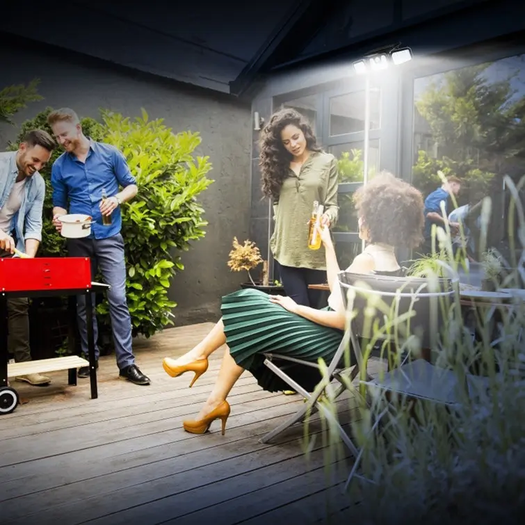 Lampe solaires d’extérieur etanche 112 LED Avec détecteur de mouvement FL-1725A - الصورة 5
