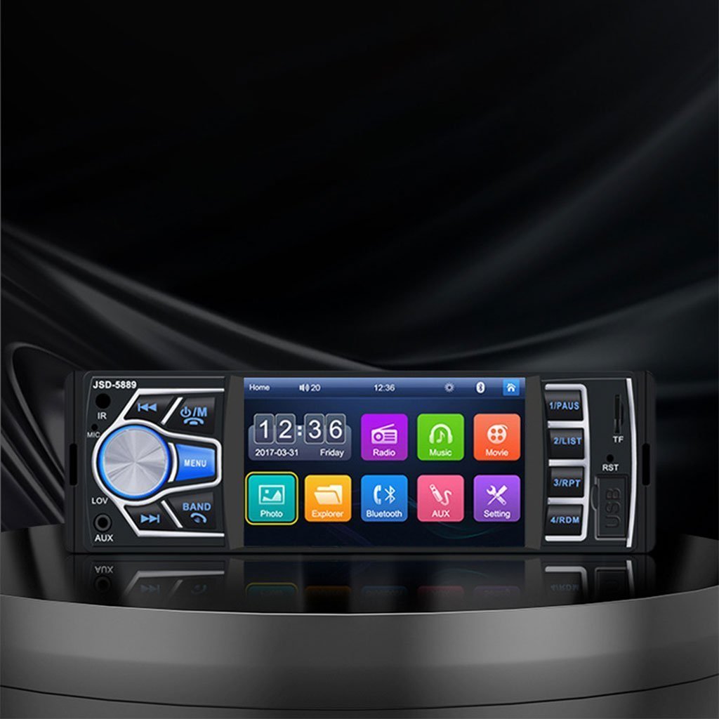 Autoradio MP5 4.1 Pouces FM Radio Ecran HD JSD-5889 – مشغل راديو السيارات - الصورة 2