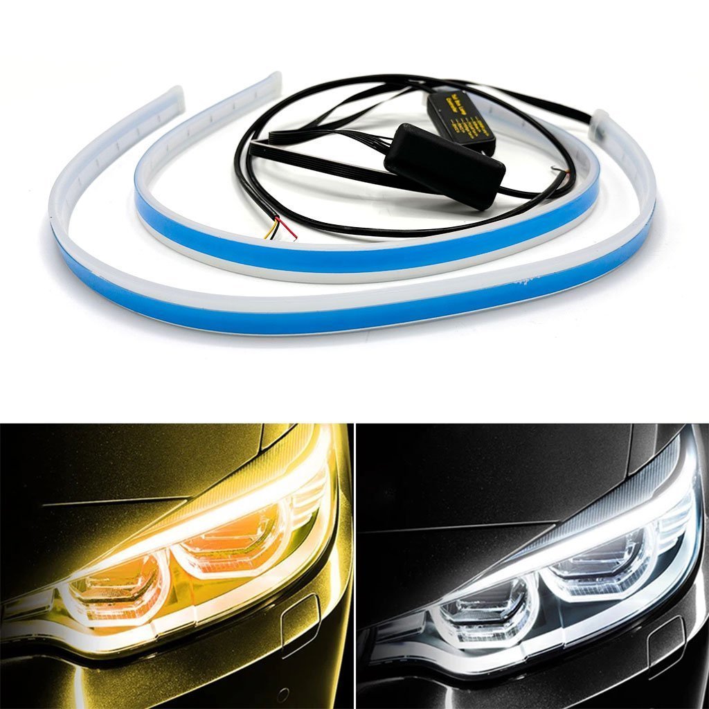 Bande lumineuse à LED étanches pour voiture 60CM 2PCS - الصورة 5