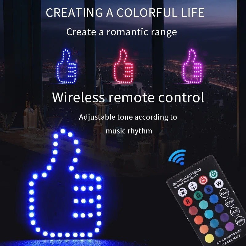 Lumière LED Doigts de Signalisation pour Voitures 1PCS - الصورة 4