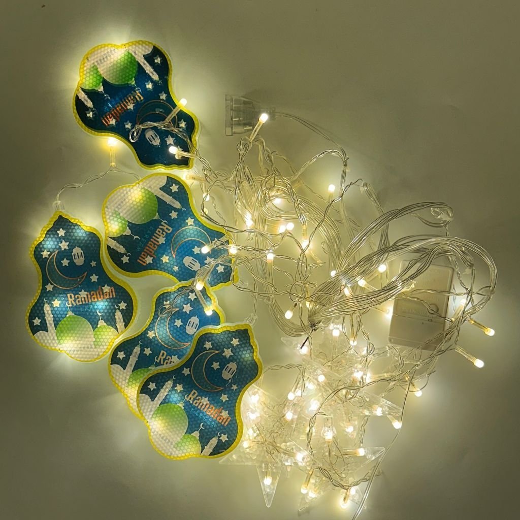 أضواء زينة رمضان كريم - الصورة 3