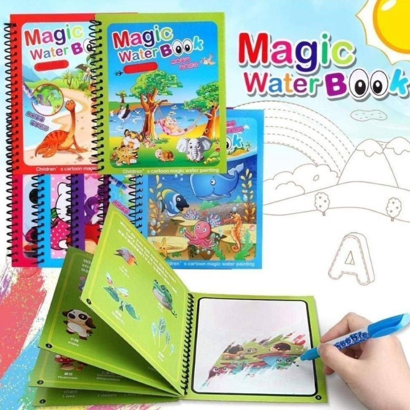 كتاب تلوين سحري بالماء - الصورة 2