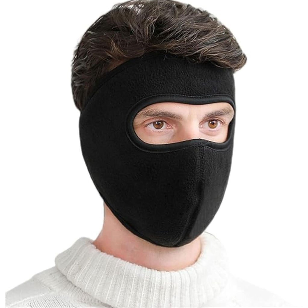 Masque moto pour l’hiver coupe-vent en polaire avec protection pour les yeux – قناع مضاد للبرد لسائقي الدراجات النارية - الصورة 7