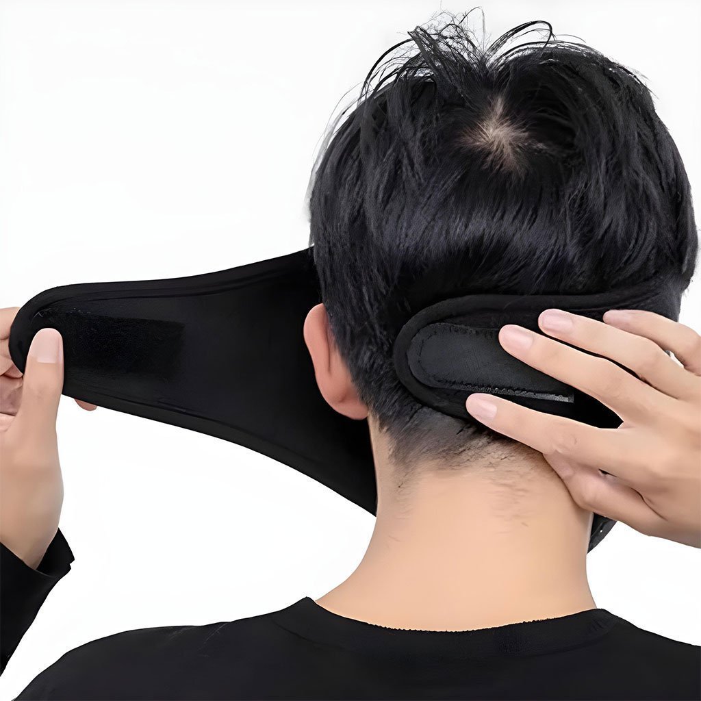 Masque moto pour l’hiver coupe-vent en polaire avec protection pour les yeux – قناع مضاد للبرد لسائقي الدراجات النارية - الصورة 5