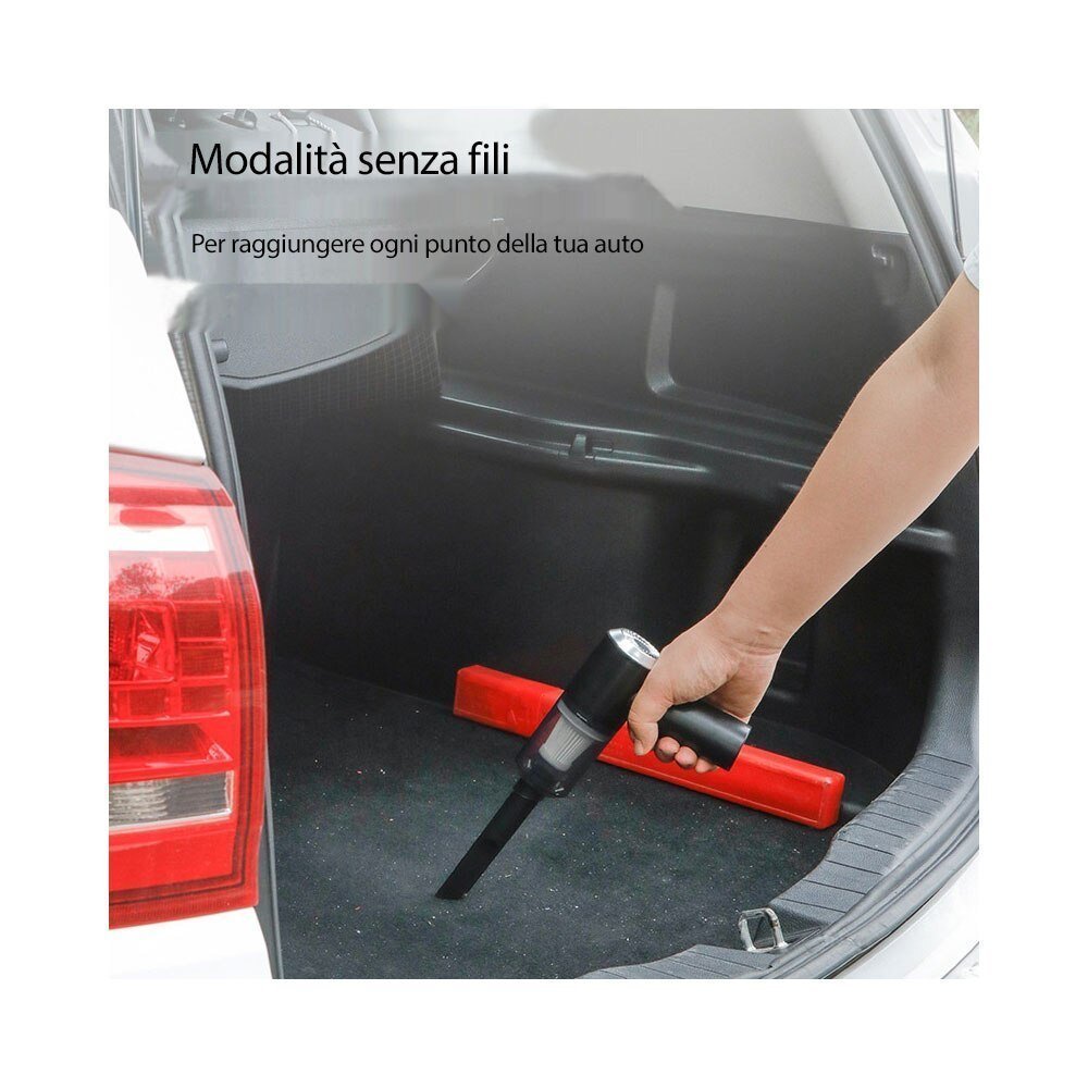 Aspirateur sans fil 2 In 1 Vacuum Cleaner For Car et Home 12V 120 W - الصورة 3