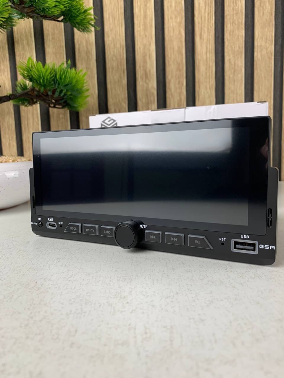Gazel Systems MP5 Player LCD Screen Multimedia Player Wireless Carplay Android Auto EQ Bluetooth USB Mirror Link Car Stereo - الصورة 5