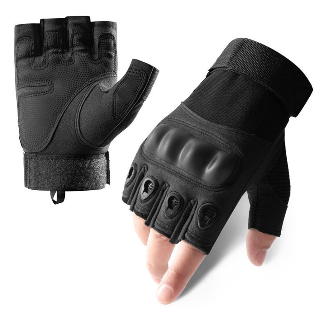 Gants de Moto antidérapants demi-doigt v2 - الصورة 2