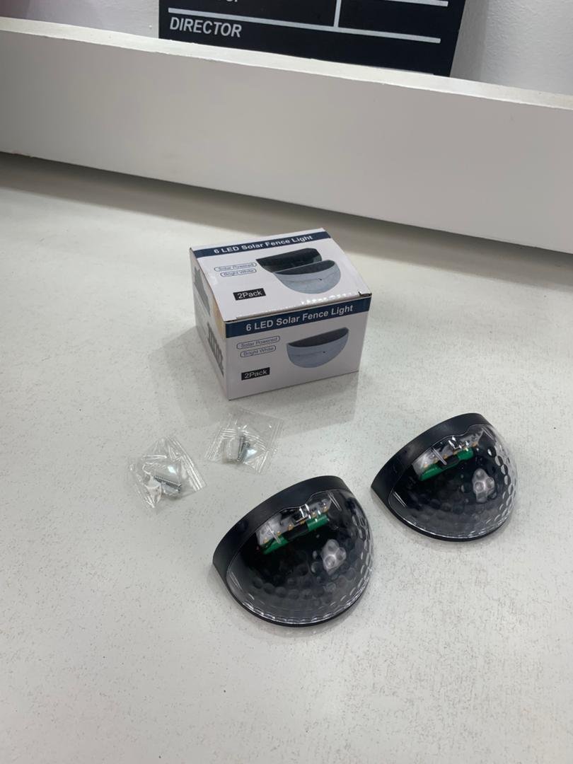 Pack 2 Lampes solaires pour clôture imperméable IP65 – مصابيح الإنارة الخارجية - الصورة 8