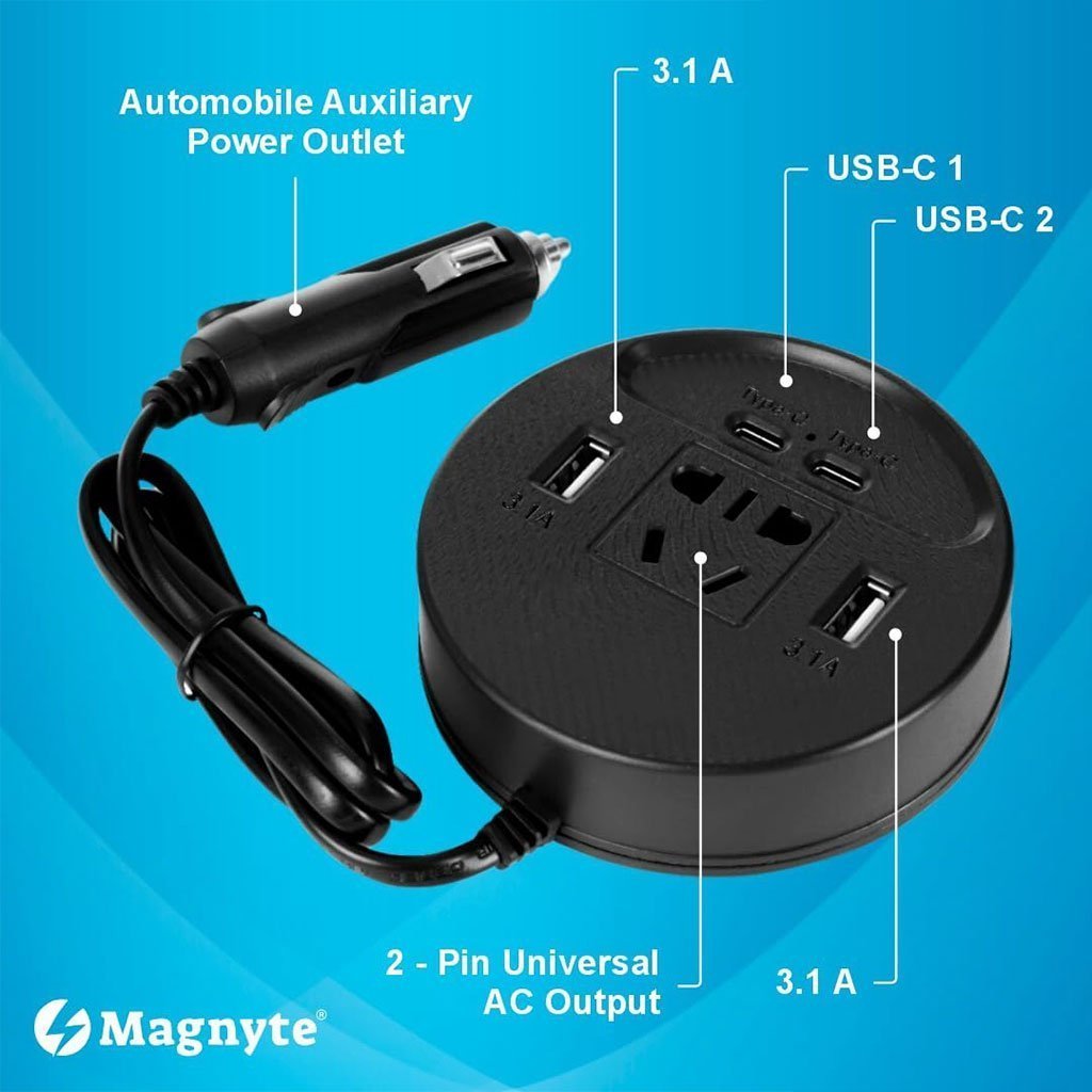 Olesson Convertisseur de courant pour voiture 150W – جهاز شحن في السيارة - الصورة 5