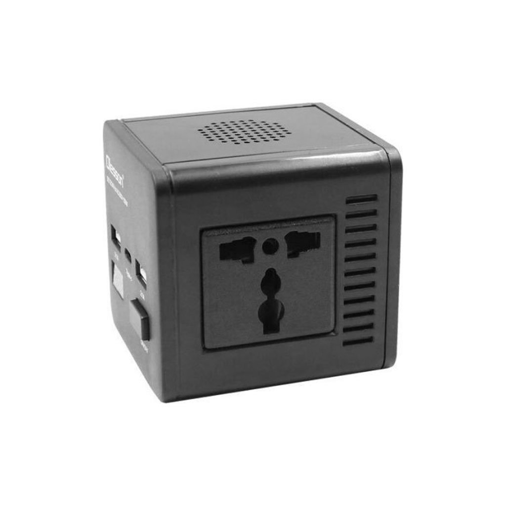 Convertisseur de tension en voiture avec surveillance de puissance 150 watts, 12 volts, 2 USB, 1 USB type C et 2 prises - الصورة 3