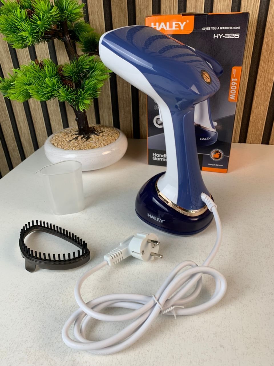 Défroisseur vapeur HALEY HY-326 1600 W chauffe rapide en 20 secondes portable et à main – مكواة ملابس محمولة - الصورة 8