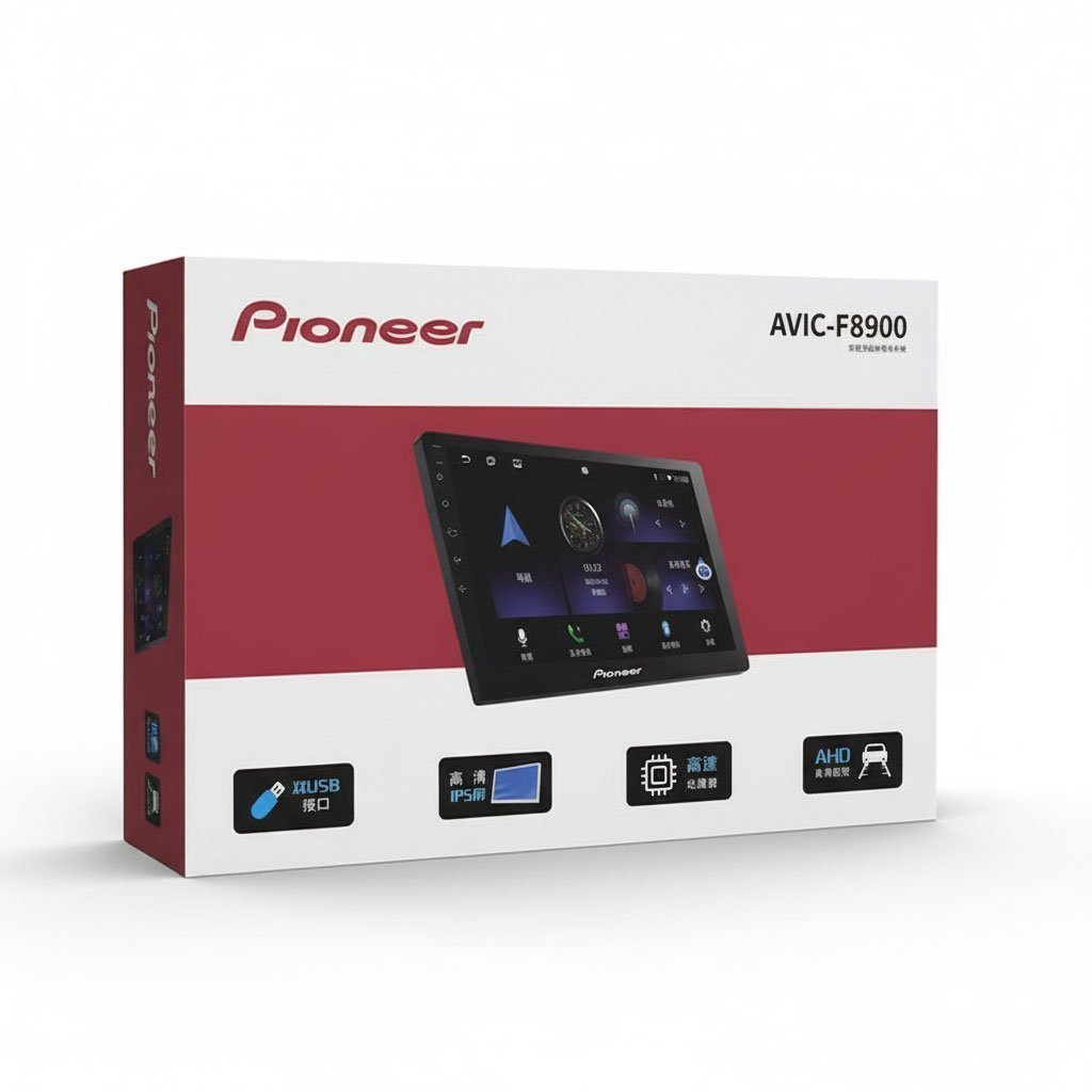 Pioneer Écran de voiture Android de 10.4 pouces compatible Apple CarPlay Android Auto – شاشة ذكية للسيارة - الصورة 5