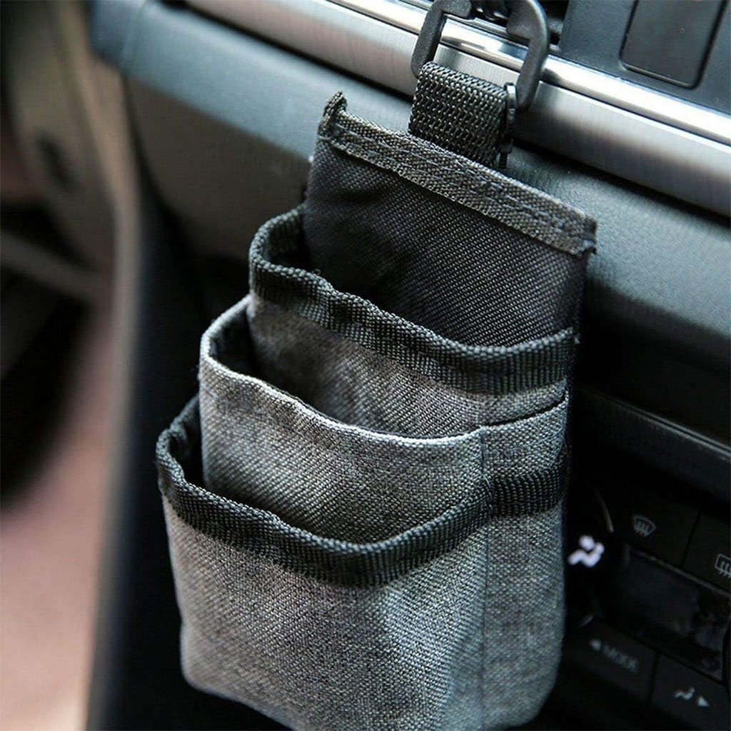 Organiseur de poche pour grille d’aération de voiture – منظم أغراض في السيارة - الصورة 6
