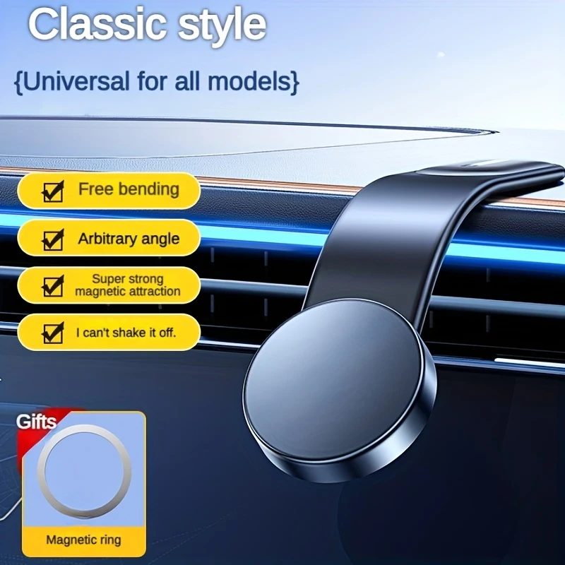Support de Téléphone MagSafe Universel pour Voiture – حامل هواتف مغناطيسي - الصورة 4