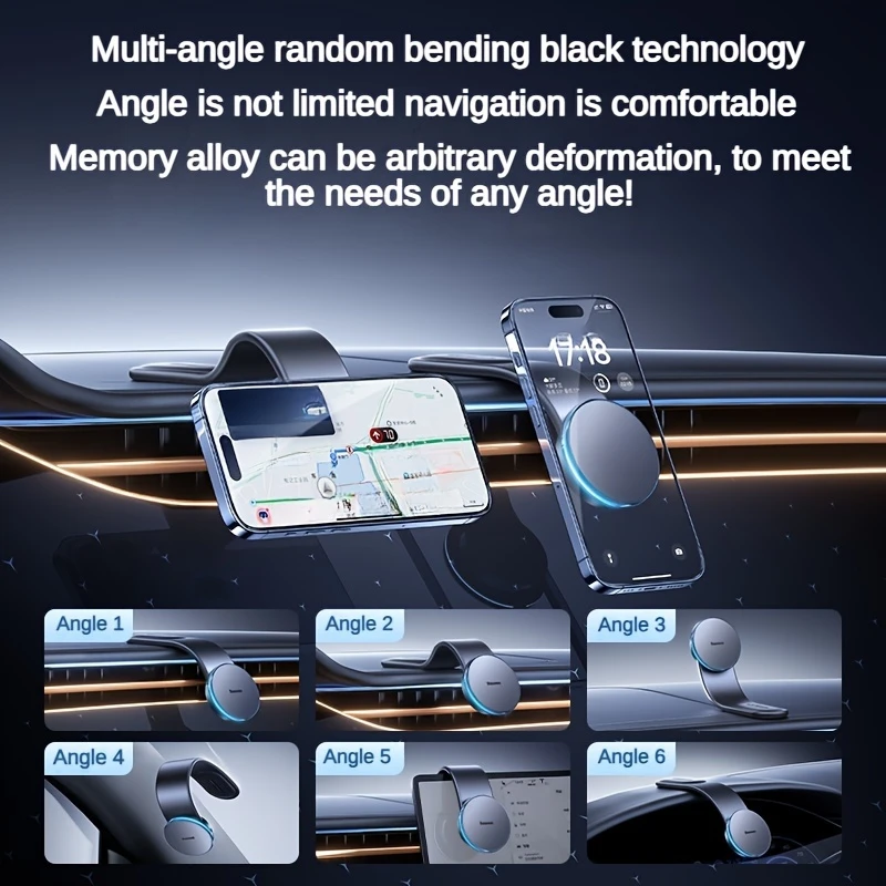 Support de Téléphone MagSafe Universel pour Voiture – حامل هواتف مغناطيسي - الصورة 6