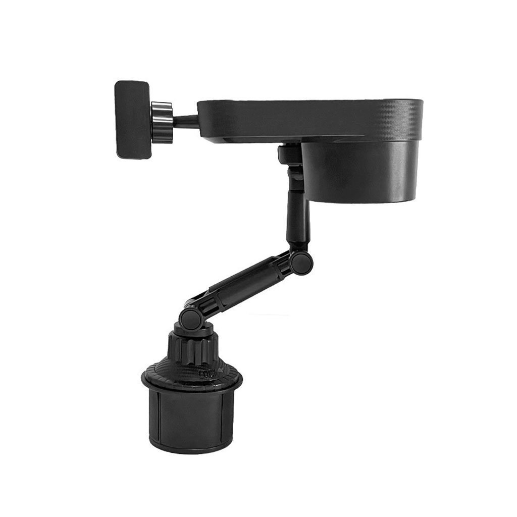 Plateau et Porte-Gobelet avec Support Téléphone pour Voiture – حامل مأكولات ومشروبات مع موضع للهاتف - الصورة 5