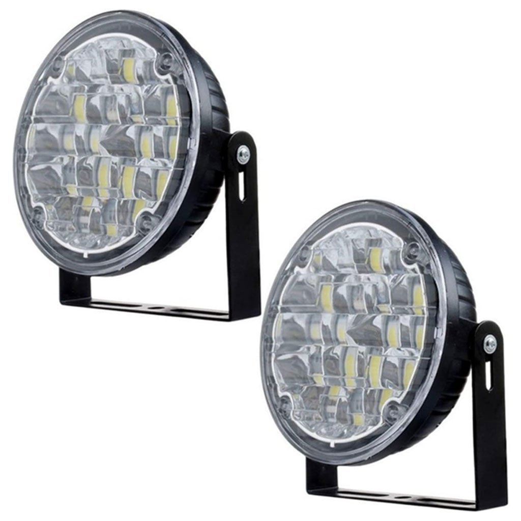 Feux Antibrouillard 2 Pièces 12V 18LED Pour Toutes Les Voitures - الصورة 6