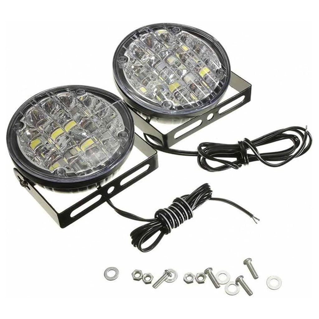 Feux Antibrouillard 2 Pièces 12V 18LED Pour Toutes Les Voitures - الصورة 4
