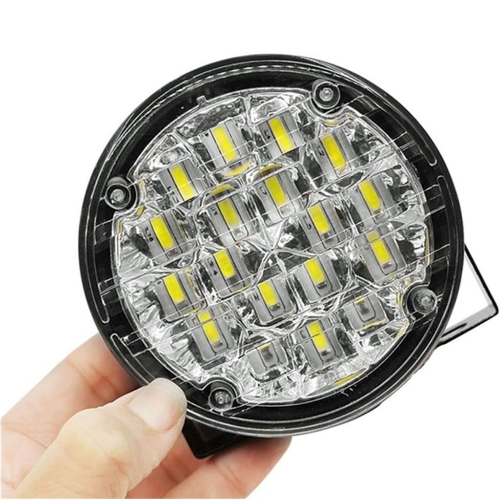 Feux Antibrouillard 2 Pièces 12V 18LED Pour Toutes Les Voitures - الصورة 2
