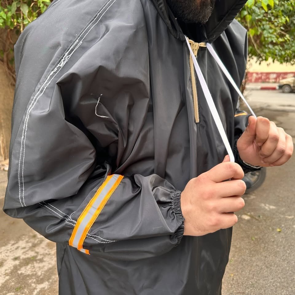 Pack d’hiver Pour Moto Combinaison Imperméable + gants thermiques + Cagoule V2 - الصورة 6