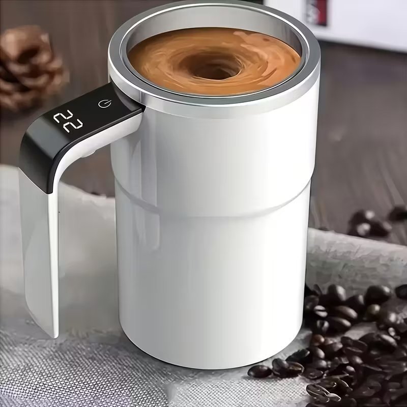 كوب قهوة كهربائي محمول مزود بخاصية قياس درجة الحرارة - الصورة 5