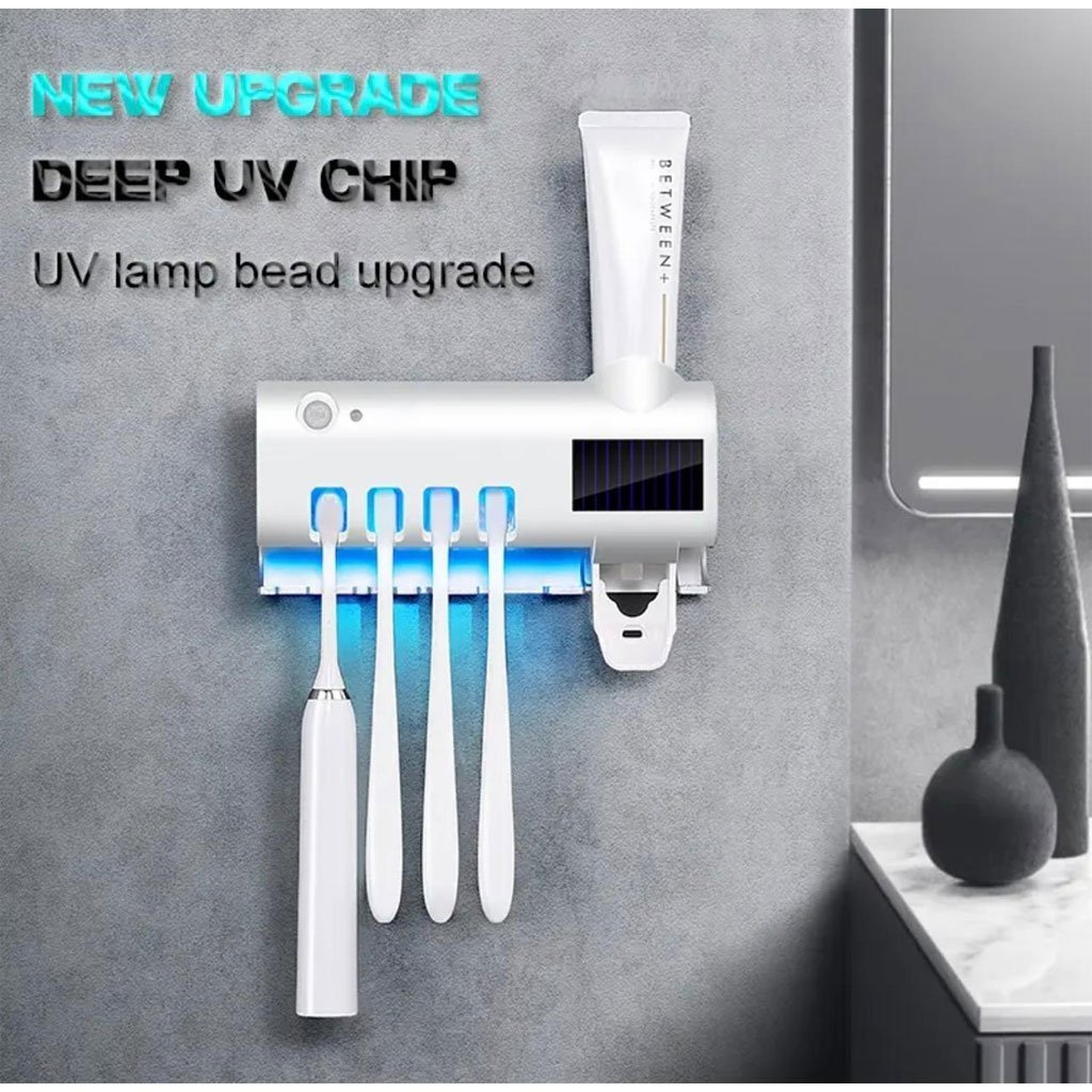 Support de Brosse à Dents UV avec Distributeur Dentifrice - الصورة 4