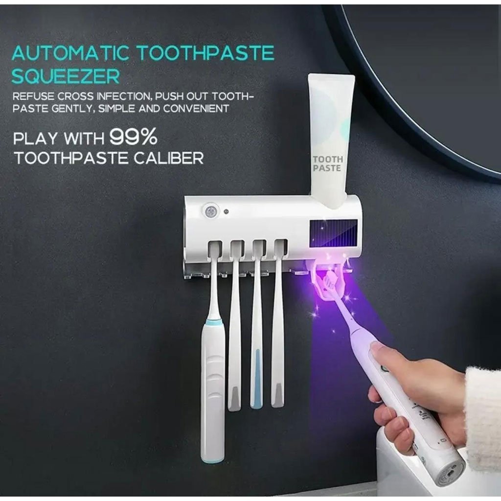 Support de Brosse à Dents UV avec Distributeur Dentifrice - الصورة 5