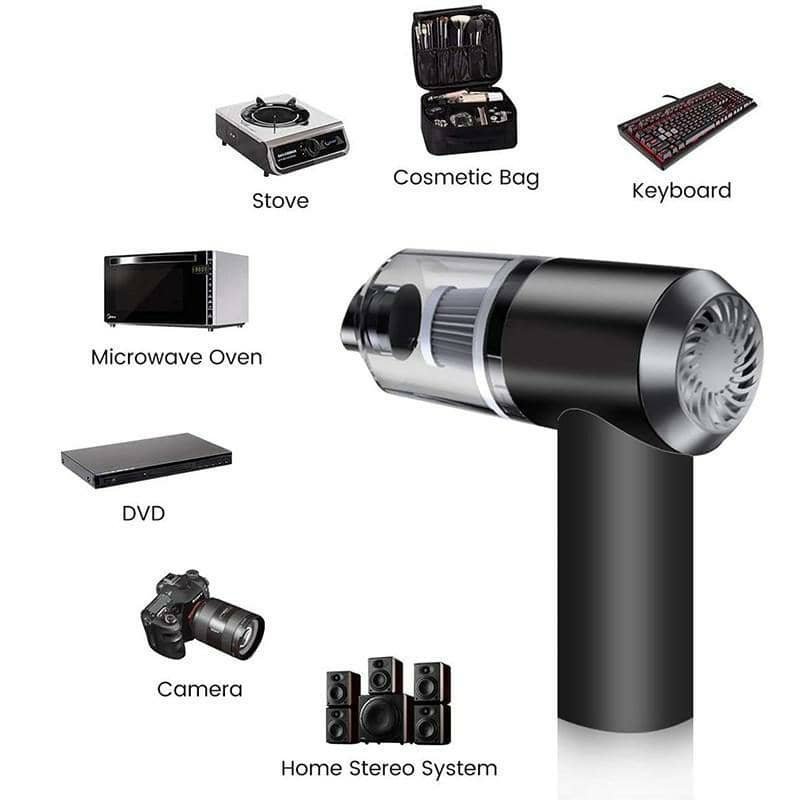 Aspirateur sans fil 2 In 1 Vacuum Cleaner For Car et Home 12V 120 W - الصورة 8