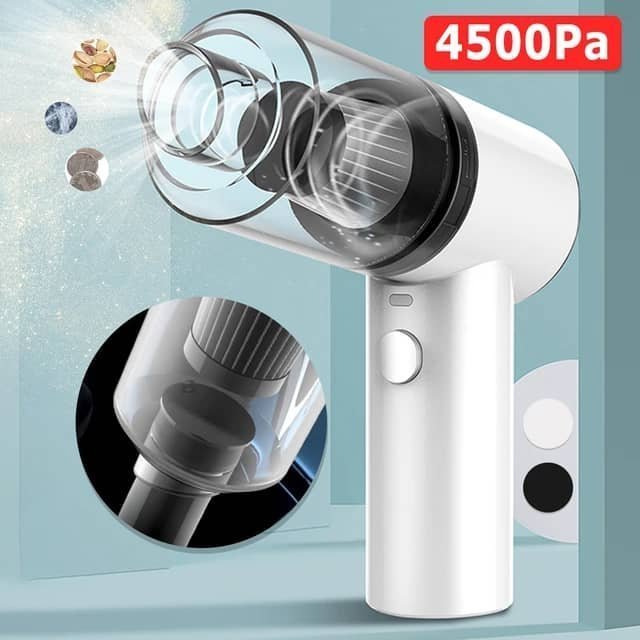 Aspirateur sans fil 2 In 1 Vacuum Cleaner For Car et Home 12V 120 W - الصورة 4