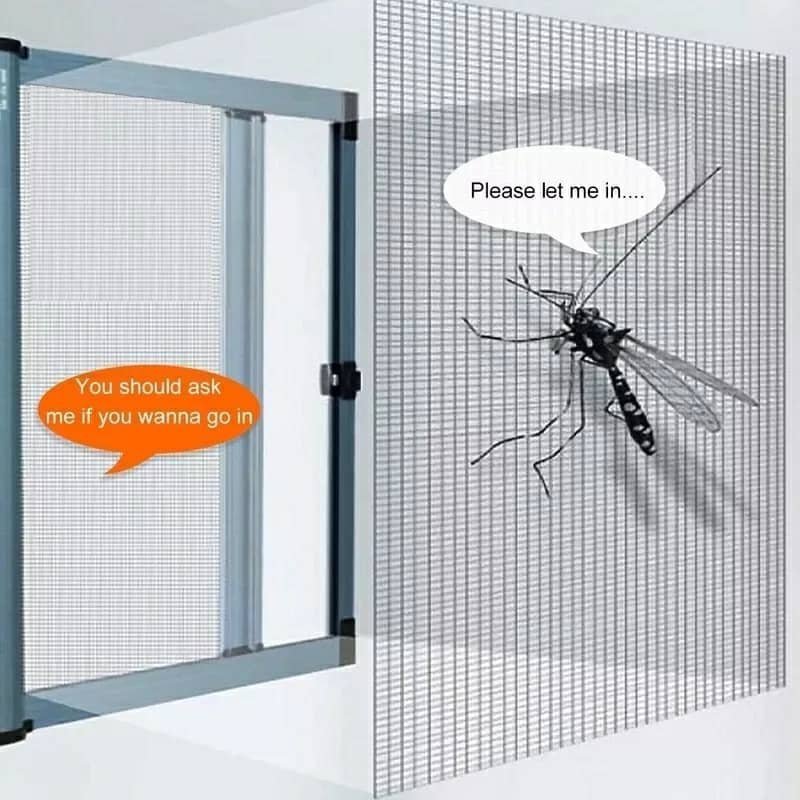 Moustiquaires Pour Fenêtre Avec Fixation 1.4 × 1.2 M - الصورة 3