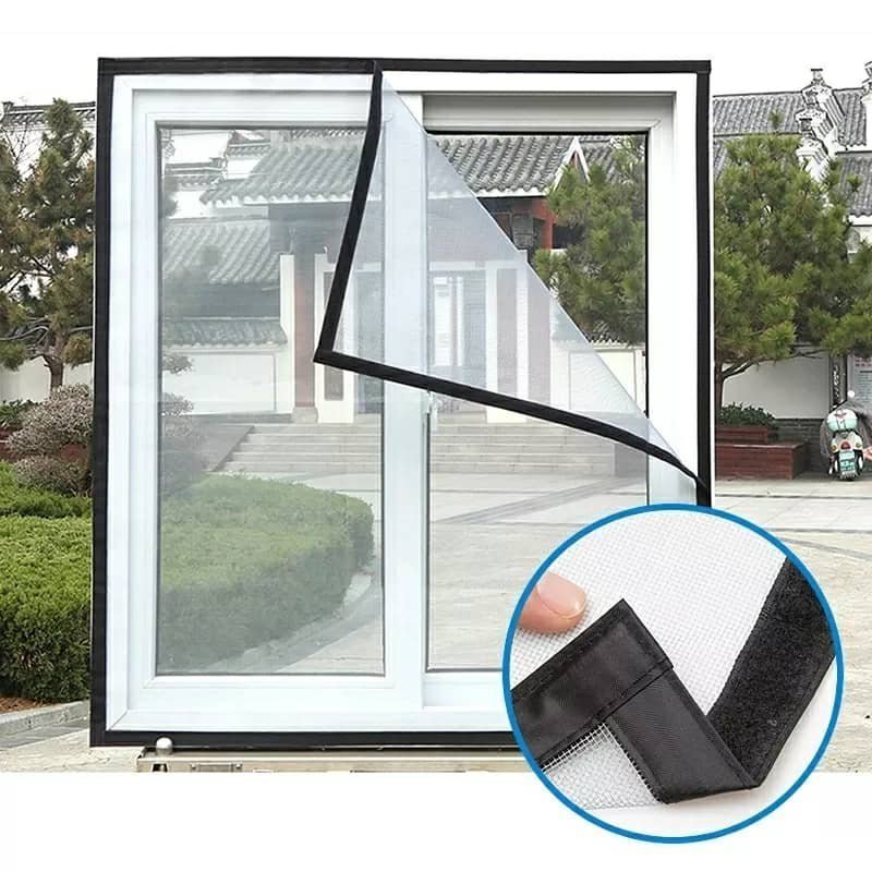 Moustiquaires Pour Fenêtre Avec Fixation 1.4 × 1.2 M - الصورة 4