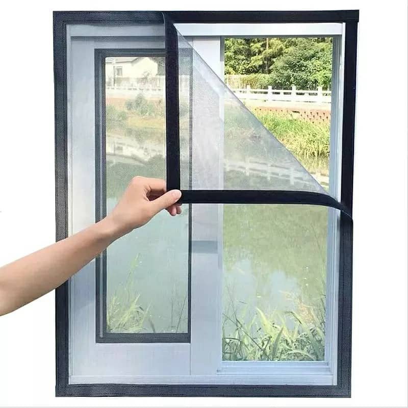 Moustiquaires Pour Fenêtre Avec Fixation 1.4 × 1.2 M - الصورة 5