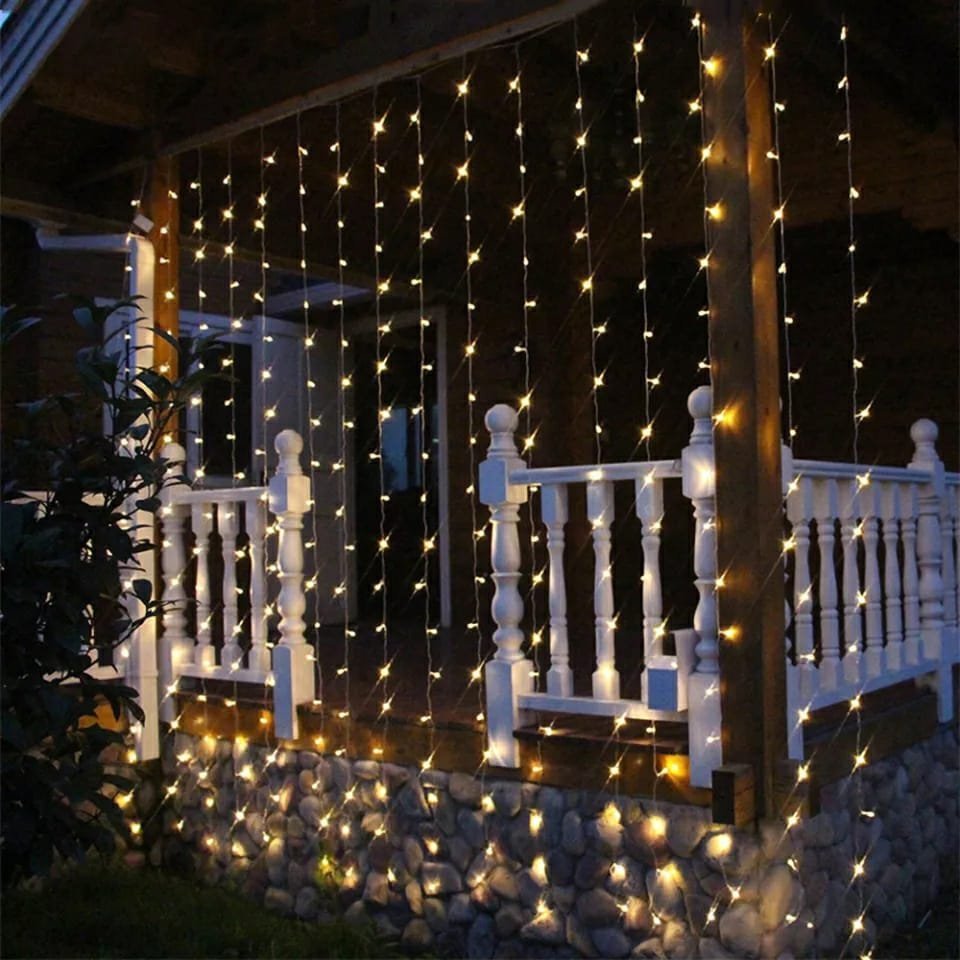 Rideau Lumineux 33 M 220 V pour la décoration extérieure Et des fêtes à la maison - الصورة 5