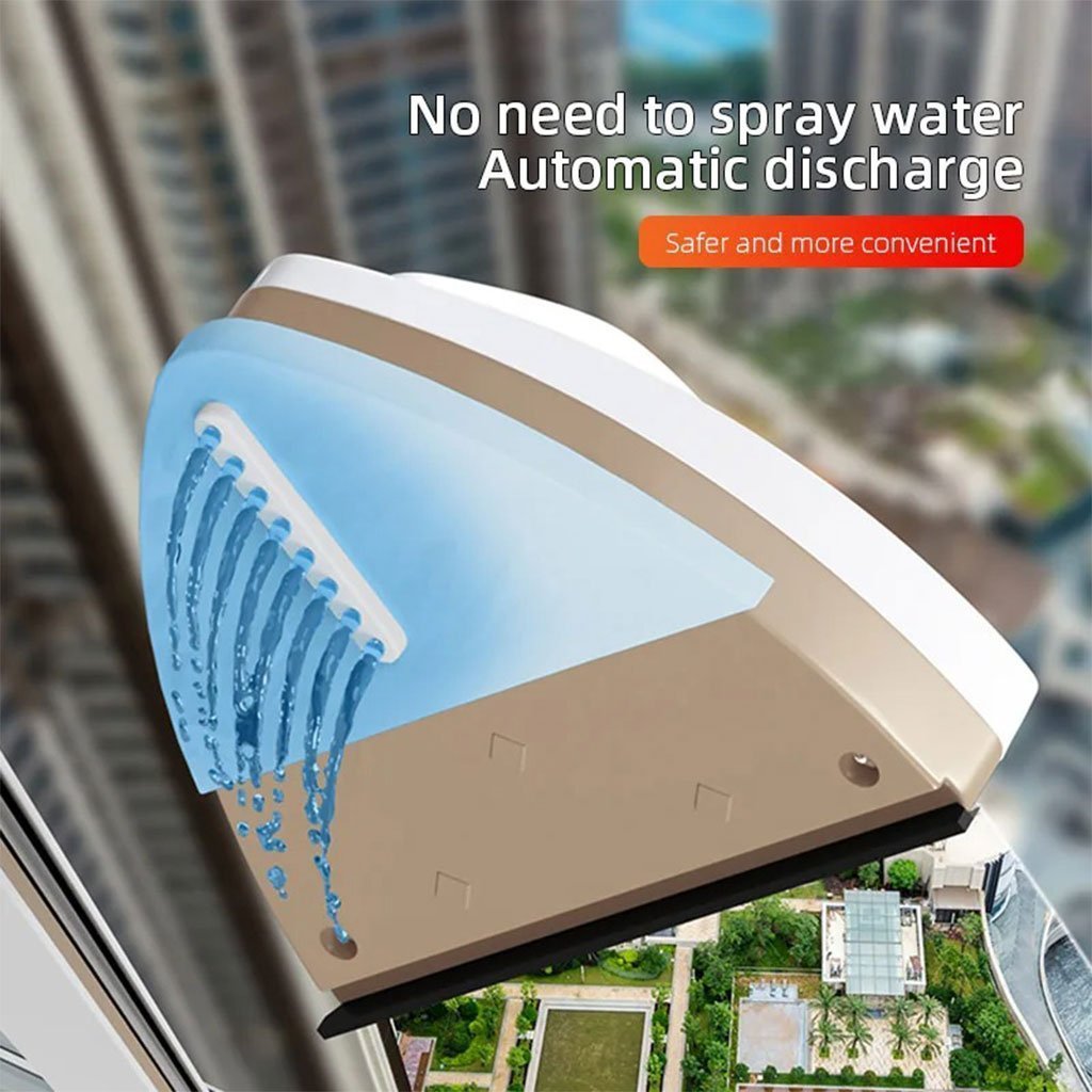 Nettoyeur Magnétique avec Injection de Liquide 3-8 mm – أداة مغناطيسية لتنظيف الزجاج الخارجي - الصورة 2