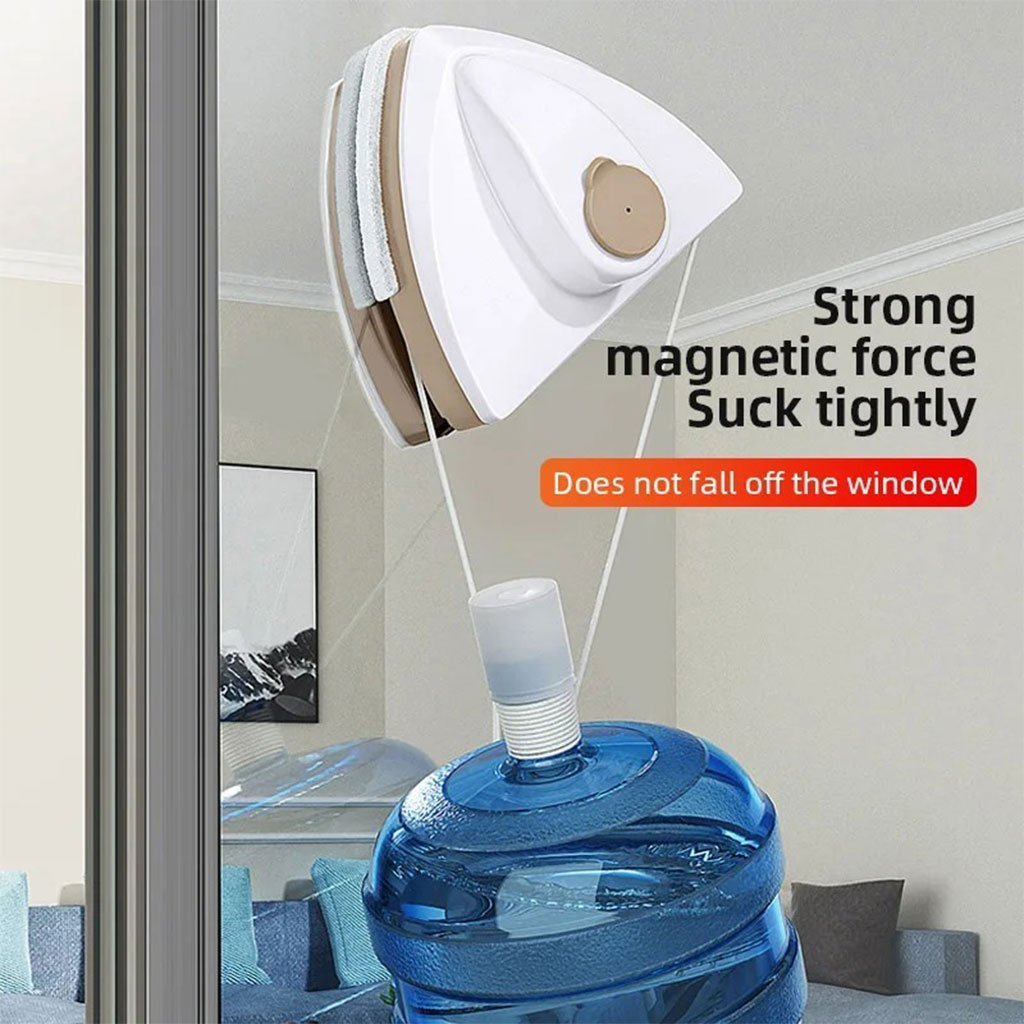 Nettoyeur Magnétique avec Injection de Liquide 3-8 mm – أداة مغناطيسية لتنظيف الزجاج الخارجي - الصورة 4