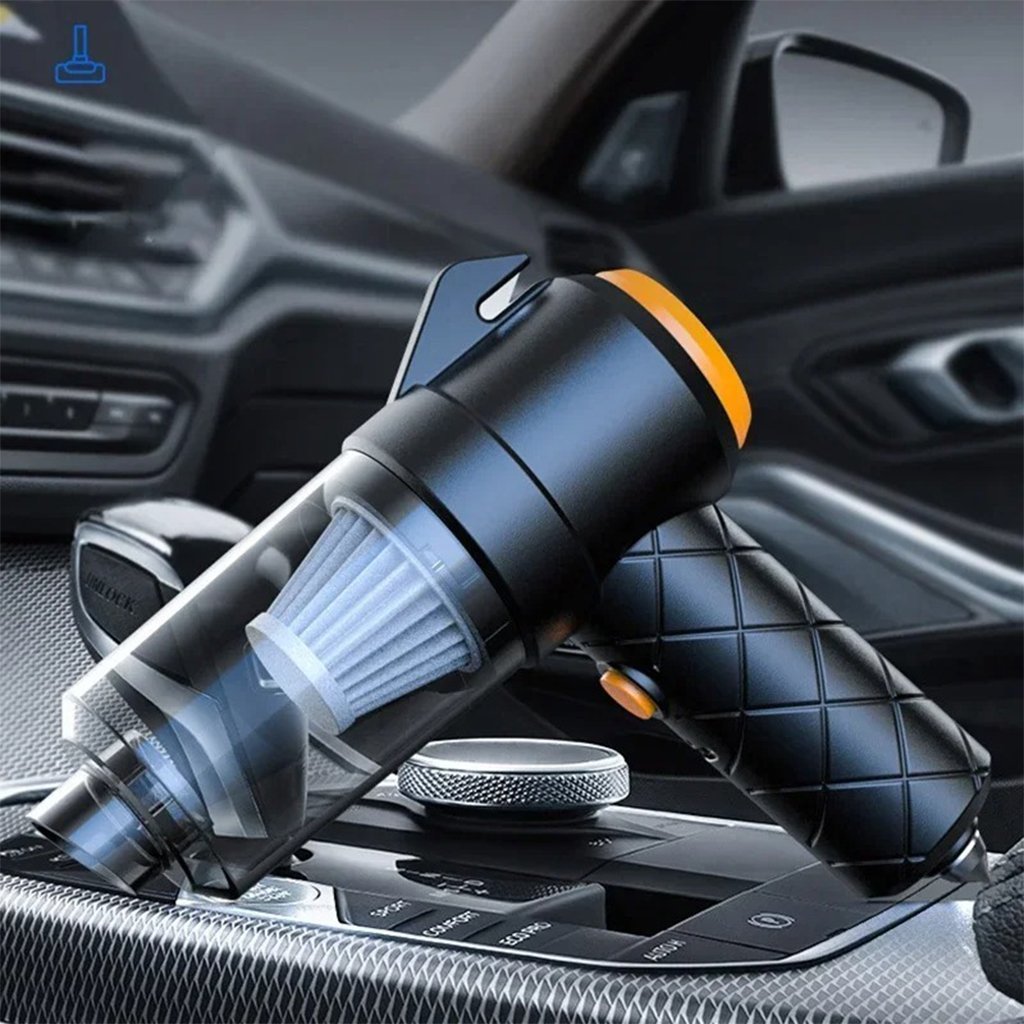 Aspirateur et souffleur 2en1 rechargeable par USB Compact et puissant – مكنسة كهربائية يدوية - الصورة 6