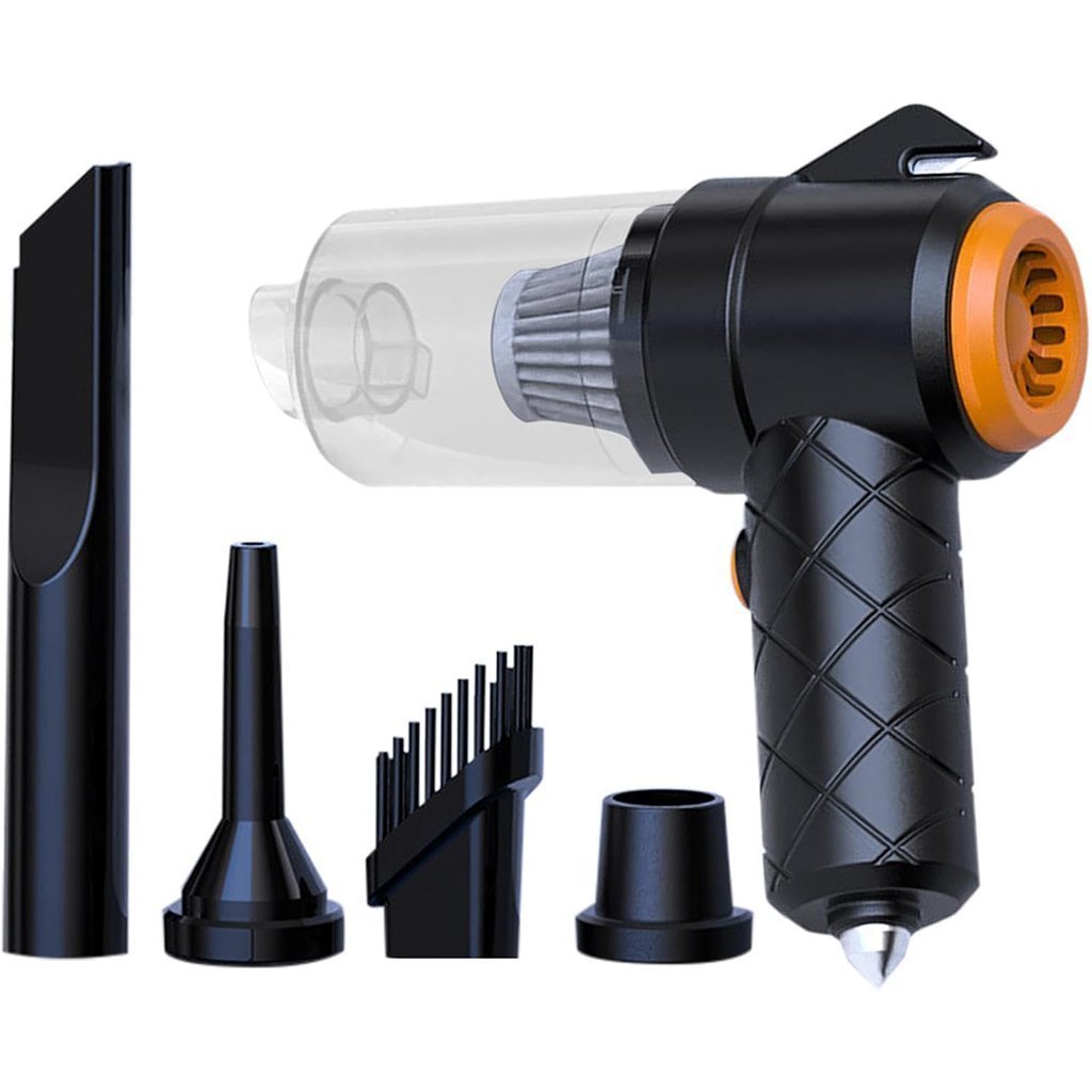 Aspirateur et souffleur 2en1 rechargeable par USB Compact et puissant – مكنسة كهربائية يدوية - الصورة 3
