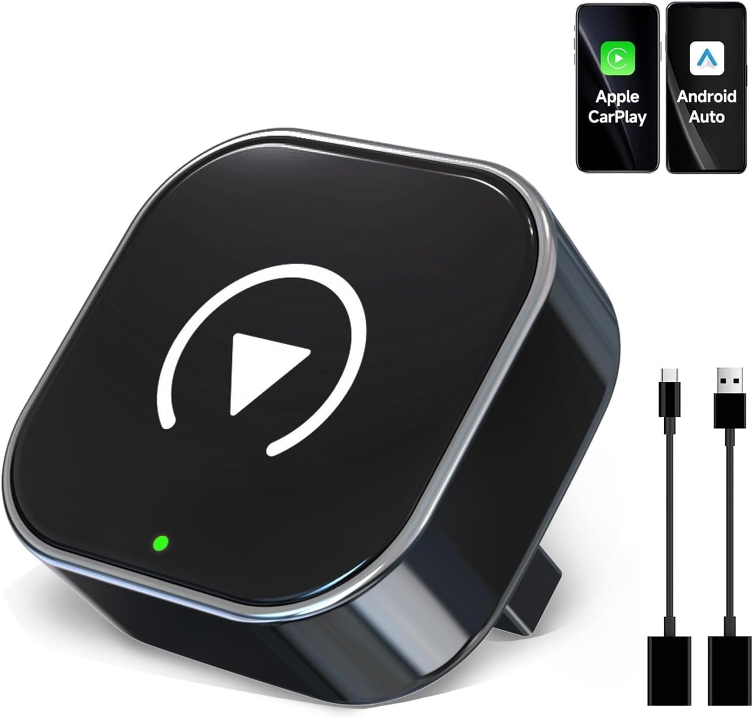 Adaptateur Sans Fil CarPlay et Android Auto pour Voitures - محول السيارة الذكي 2 في 1 - الصورة 12