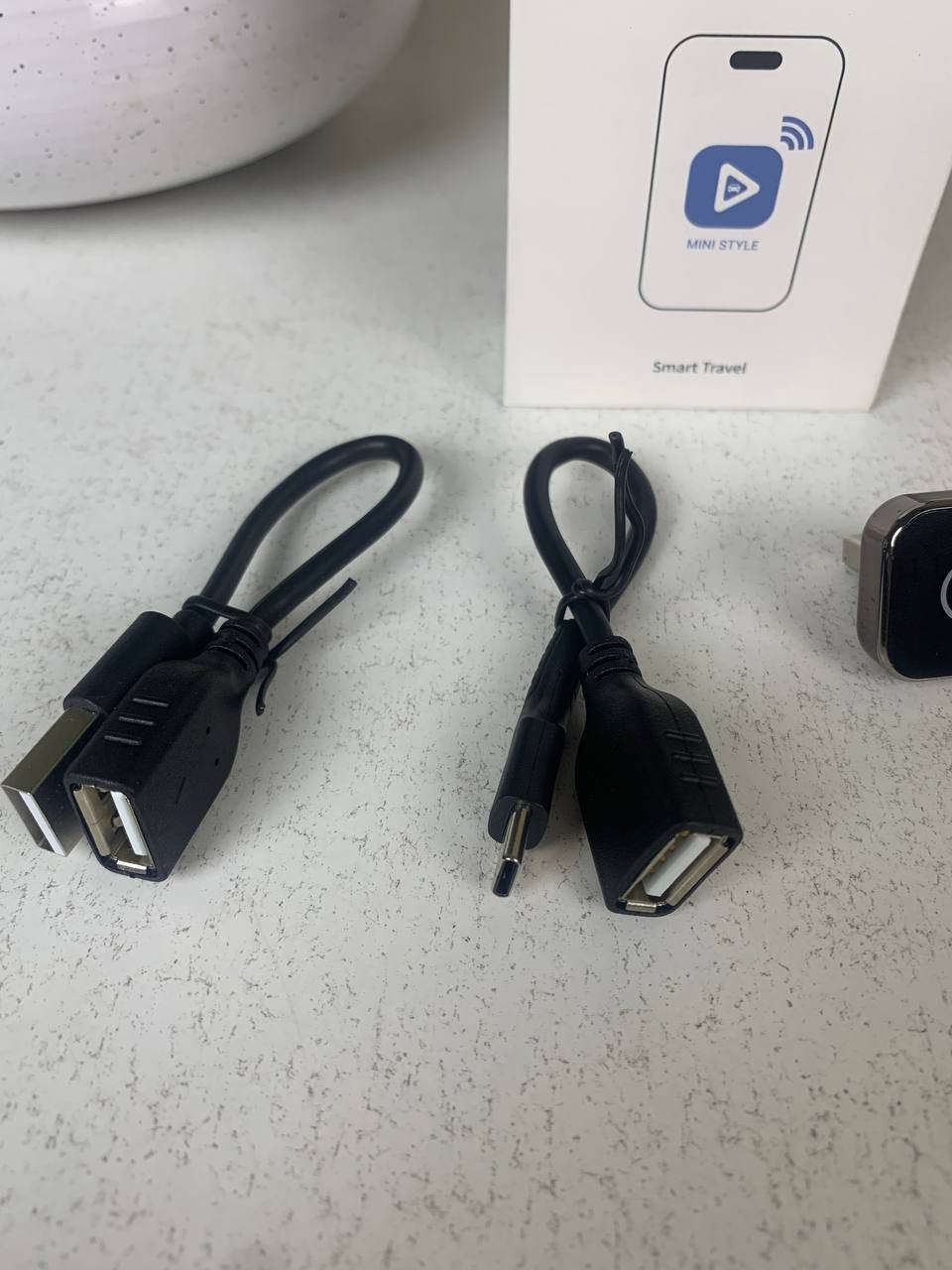 Adaptateur Sans Fil CarPlay et Android Auto pour Voitures - محول السيارة الذكي 2 في 1 - الصورة 16