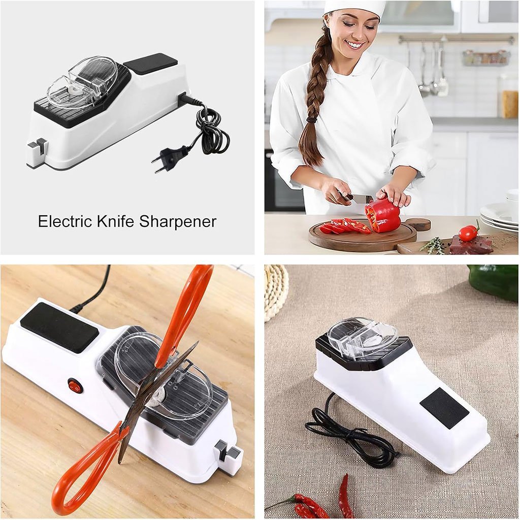 Aiguiseur Électrique Multifonctionnel Pour Couteaux et Ciseaux - مسن سكاكين كهربائي - الصورة 4