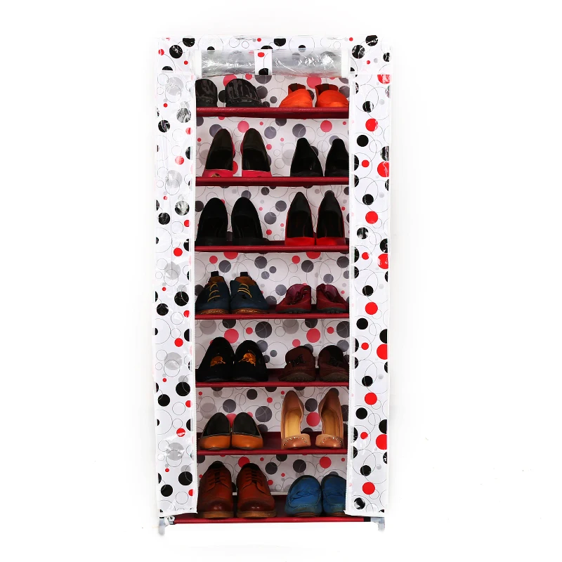 Armoire à chaussures étanche à 6 niveaux zipper - خزانة أحذية 6 رفوف - الصورة 3