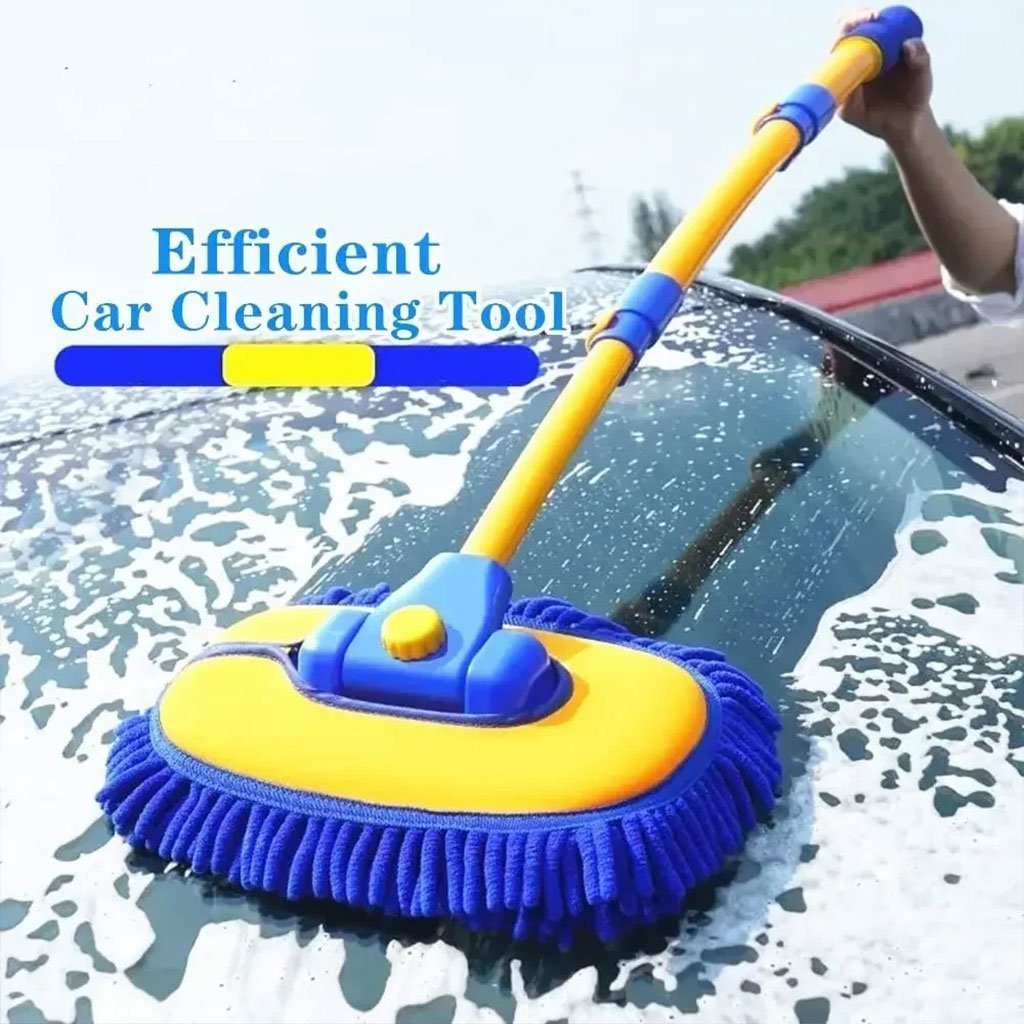 Brosse de lavage de voiture en Microfibre avec poignées extensibles – ممسحة سيارات - الصورة 7
