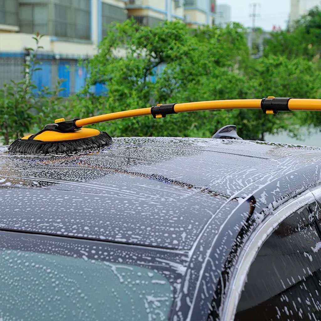 Brosse de lavage de voiture en Microfibre avec poignées extensibles – ممسحة سيارات - الصورة 3